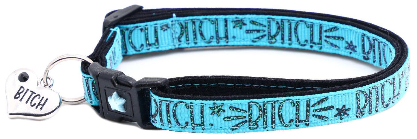 Bitch 2 Breakaway Cat Collar-2