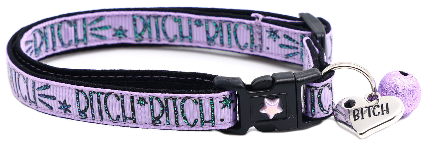 Bitch 2 Breakaway Cat Collar-25