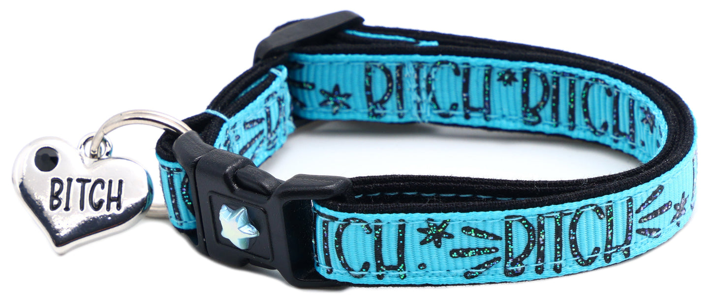 Bitch 2 Breakaway Cat Collar-13