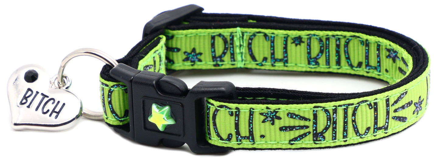 Bitch 2 Breakaway Cat Collar-14