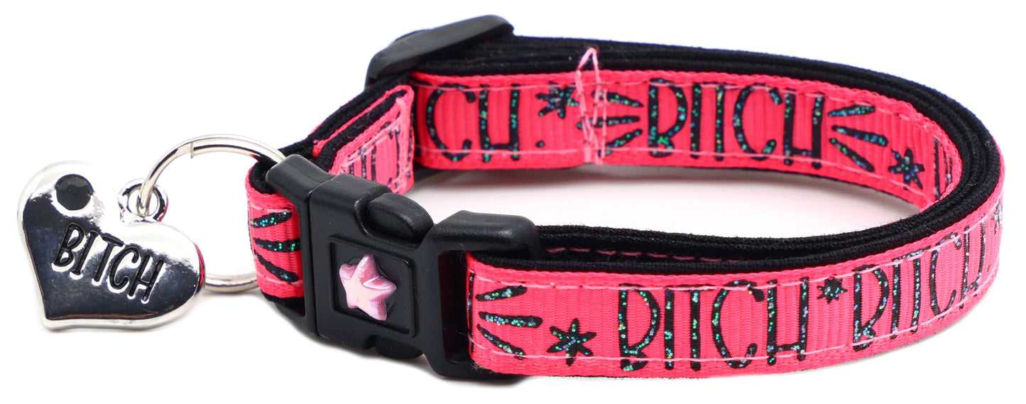 Bitch 2 Breakaway Cat Collar-12