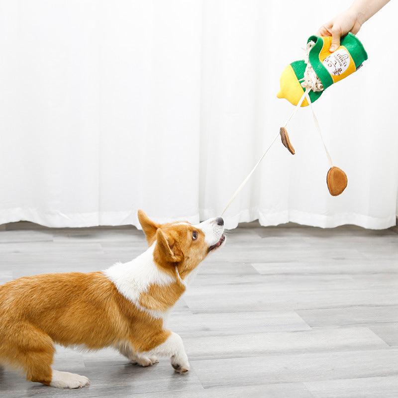 Boredom Buster Dog Toy: Instant Noodles Energy Reliever-2
