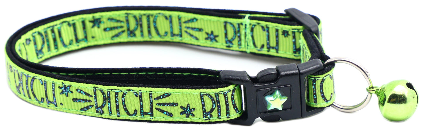 Bitch 2 Breakaway Cat Collar-10