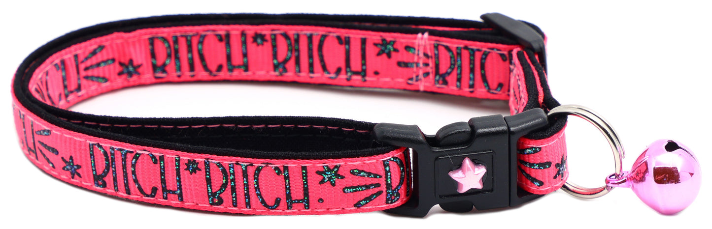 Bitch 2 Breakaway Cat Collar-9