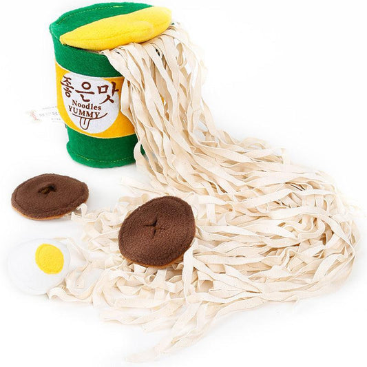 Boredom Buster Dog Toy: Instant Noodles Energy Reliever-0